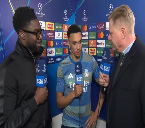 阿諾德：到皇馬后隊友一直幫助我融入，現在基本交流已沒問題