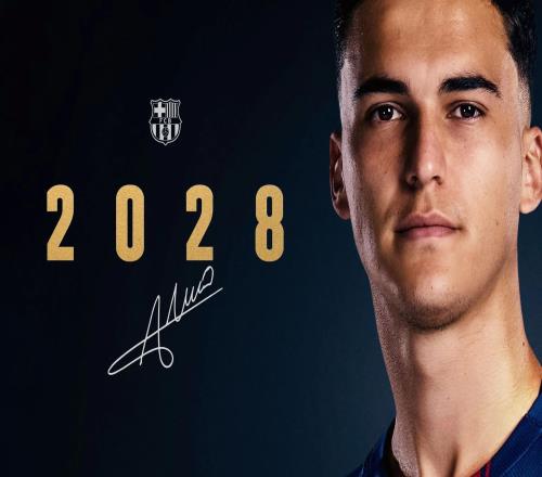 官方：巴薩與科爾特斯續約至2028年，外加1年的續約選項