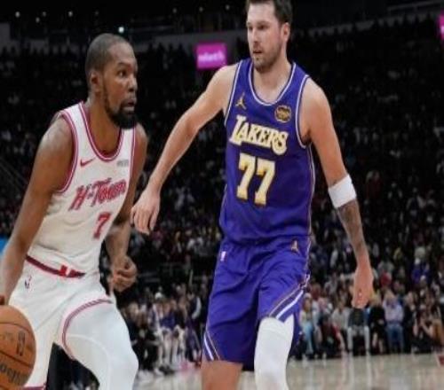 湖人再克火箭:盧卡勒布朗,申京杜蘭特