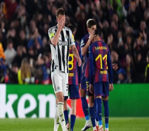 紐卡27巴薩，為英格蘭球隊(duì)歐冠并列最大分差失利