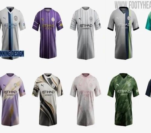 曼城下賽季第三球衣諜照曝光，該球衣由球迷設計并公開票選