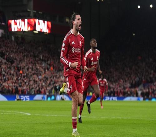 索博單賽季歐冠參與9球，利物浦中場(chǎng)球員僅次于杰拉德