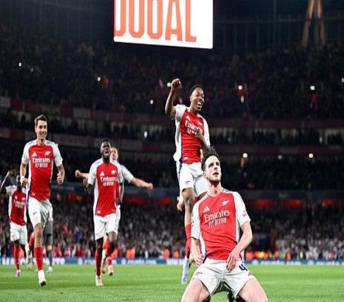 埃澤世界波賴斯破門阿森納總比分31晉級八強