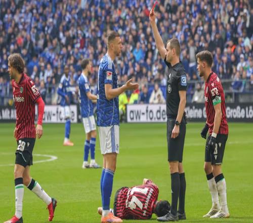 德足協官方：哲科因實施粗暴犯規被禁賽兩場沙爾克已上訴