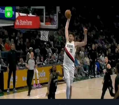 開拓者108104險勝森林狼,克林根21+12,格蘭特關鍵時刻8分