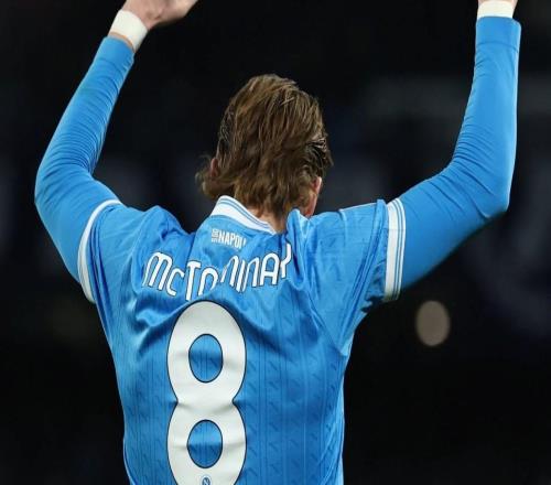 麥克托米奈59場意甲打進19球，追平曼聯生涯178場英超進球數