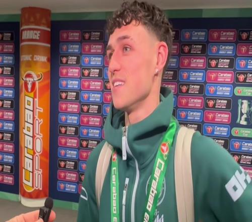 福登談狀態(tài)起伏：這是足球的常態(tài)，希望盡快回到賽季初的狀態(tài)