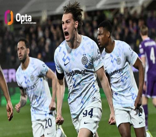 意甲3分制時(shí)代，皮奧是國(guó)米第4位意甲單賽季進(jìn)球6+的U21球員