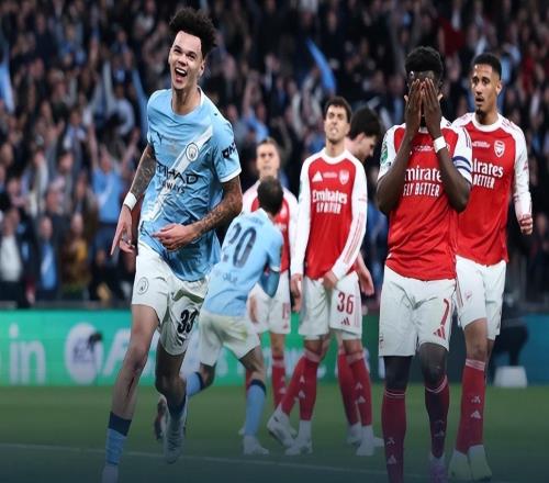 聯(lián)賽杯曼城2比0阿森納奪冠，4分鐘擊潰榜首隊，主帥博弈瓜帥完勝