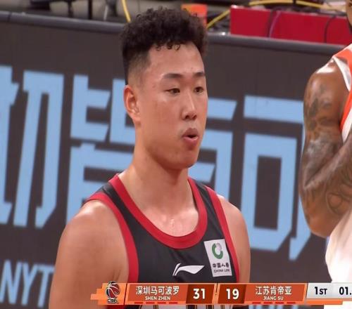 深圳男籃20分大勝，賀西寧31分大爆發，龐崢麟8中3正負值22