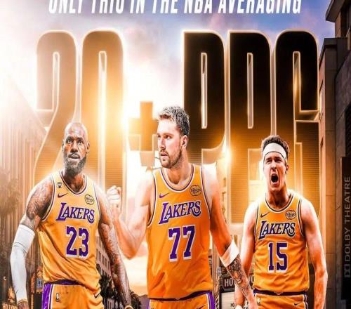 賽季唯一三名球員場均20+！這就夯起來了