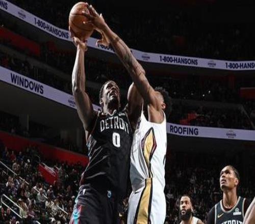 杜倫30+10+7錫安21分活塞主場輕取鵜鶘