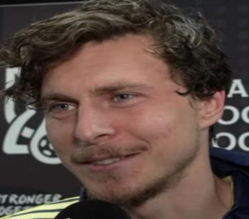 林德洛夫談鼻子骨折但不戴面具：為了世界杯，我愿犧牲鼻子