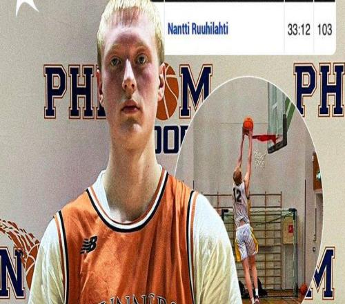 單場轟103分！18歲新星打破芬蘭籃球歷史紀錄：夢想是打進NBA