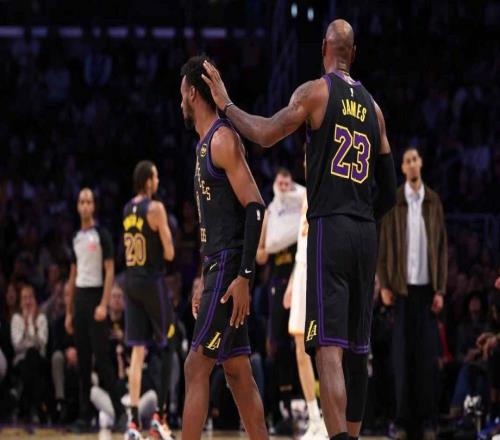 霸氣，湖人戰勝步行者后，勒布朗詹姆斯談布朗尼：他屬于這里