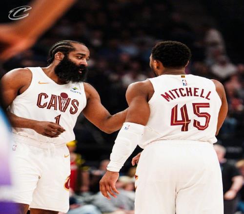 哈登創3大神跡，騎士力擒爵士！米切爾34+5創兩紀錄，莫布里34+17