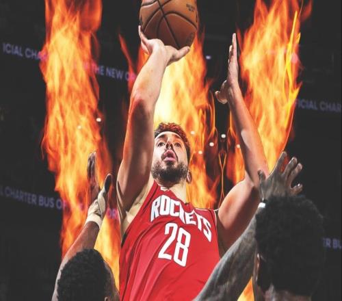 申京創5紀錄被贊最具統治力之一！四戰場均28+10+7火箭真基石