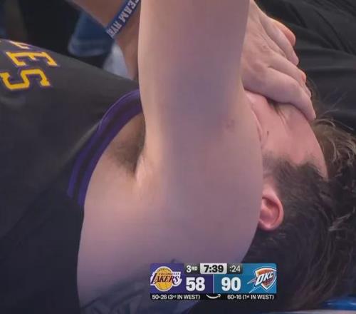 139分！雷霆碾壓湖人！東契奇突發腿筋拉傷