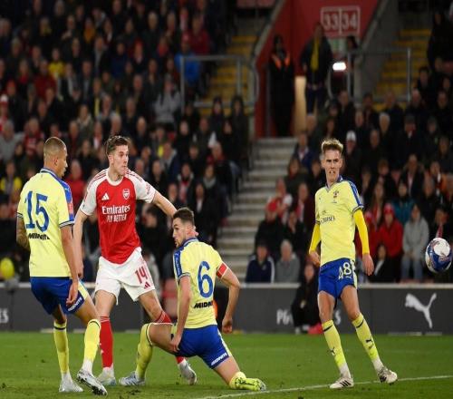 不敵圣徒,阿森納自2022年以來首次在足總杯被低級別球隊淘汰