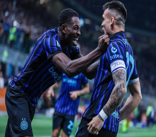 國米52羅馬終結意甲3輪不勝+9分領跑8500萬神鋒復出首戰即雙響