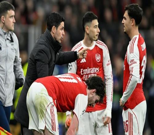 阿森納8次參加歐冠14決賽5次出局，且從未連續打進四強