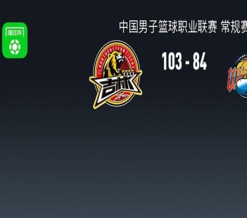 CBA戰報:吉林10384四川,DJ威爾遜31+12+8