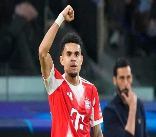 迪亞斯本賽季歐冠參與8球，為哥倫比亞球員單賽季最多