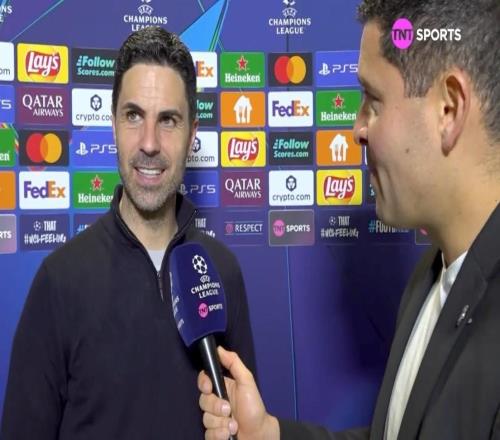 阿爾特塔：道曼天賦肉眼可見，敢于承擔責任踢球時也很有勇氣