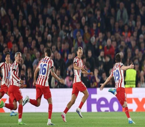 巴薩2分鐘連吞2彈，西蒙尼兒子造紅+阿爾瓦雷斯世界波