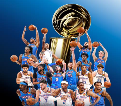 雷霆統治力：連續兩季奪常規賽冠軍亞歷山大連140場20+沖2連冠