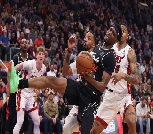 升東部第5！猛龍橫掃熱火鶯歌38+7+7效力首季總分升隊(duì)史第一