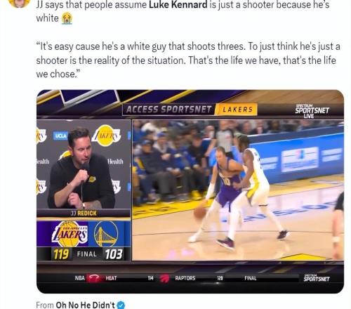 別只當(dāng)他是射手！湖人撿到全能寶藏，雷迪克都為他鳴不平