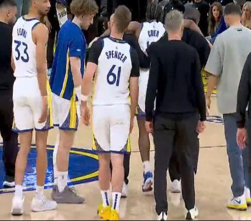 壞了,又傷了一個!勇士球員克萊爾受傷,庫里滿臉愁容!