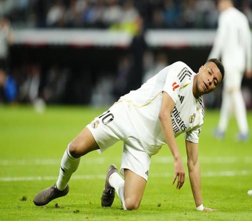 離譜姆巴佩空門踢呲+20次丟球權！獲5.8分最低，西甲已4場球荒