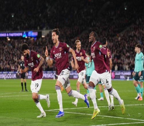 熱刺4個月躺進降級區(qū)，西漢姆7分逆襲翻身上岸