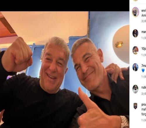 皇馬平局后，拉波助手曬兩人合影慶祝：還能說什么呢，朋友們