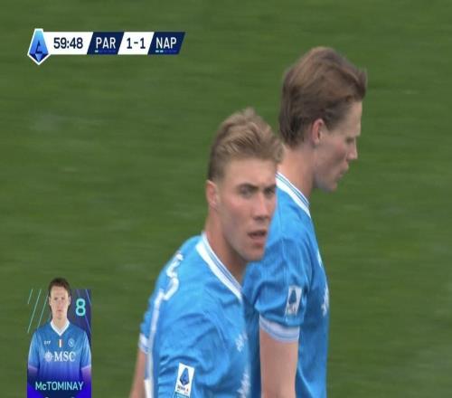 麥克托米奈意甲61場20球，超過曼聯(lián)時期的聯(lián)賽進球數(shù)