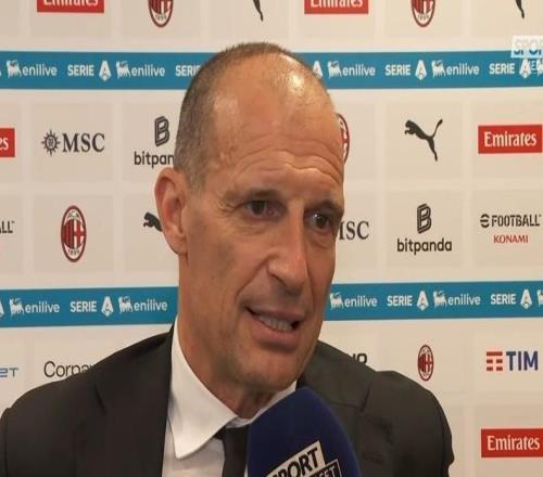 阿萊格里：今天犯下的最大錯誤體現(xiàn)在防守階段的表現(xiàn)過于急躁