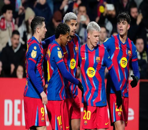 六臺(tái)記者：巴薩更衣室對(duì)逆轉(zhuǎn)馬競(jìng)的信心簡(jiǎn)直可以參加馬戲團(tuán)表演_西甲直播