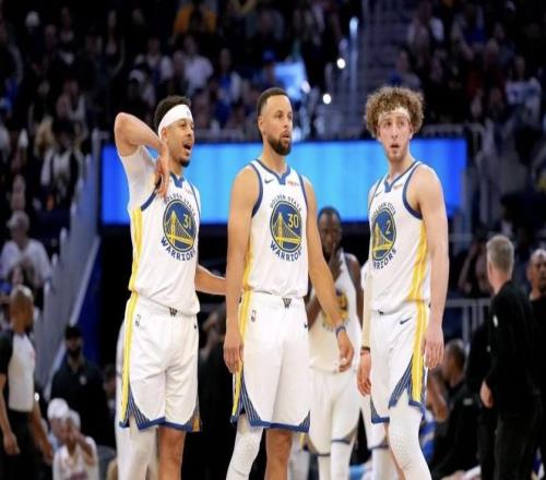 勇士常規(guī)賽數(shù)據(jù)：37勝45負(fù)西部第10，場(chǎng)均三分出手44.2次聯(lián)盟第一