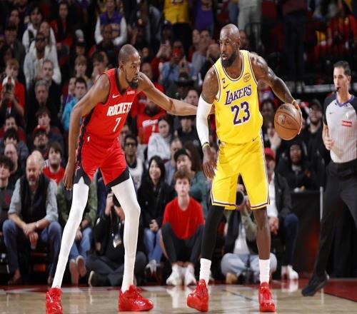 火箭西部第5鎖定湖人：對手雙核報銷，41歲詹姆斯單核帶隊