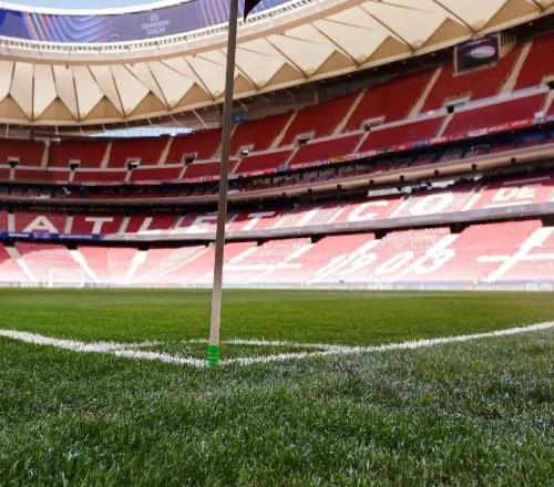 此前曾被巴薩投訴，馬競社媒曬草皮照片：喜歡清晨草地的味道