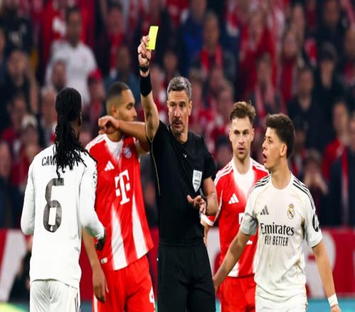 卡馬文加爭議紅牌毀掉一場經典比賽，裁判判罰引發眾怒