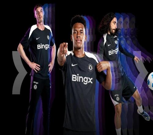 官方：切爾西與其訓(xùn)練服贊助商BingX續(xù)約至2627賽季