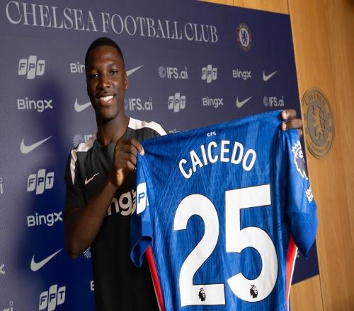 官方：切爾西與凱塞多漲薪續約至2033年