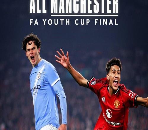迷你版曼市德比，曼聯U18和曼城U18會師青年足總杯決賽
