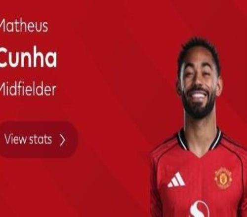 打入唯一進球，庫尼亞當選曼聯客戰切爾西全場最佳球員