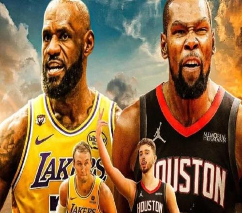 湖人新三巨頭誕生，拿下季后賽開門紅！火箭太依賴杜蘭特