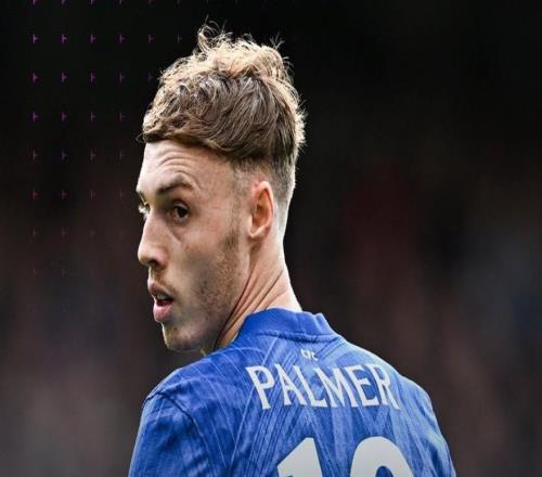 帕爾默英超近6場對陣Big6出戰465分鐘，0進球0助攻