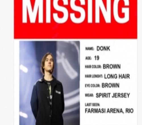 Vitality官媒賽中發推“尋人”：donk去哪了